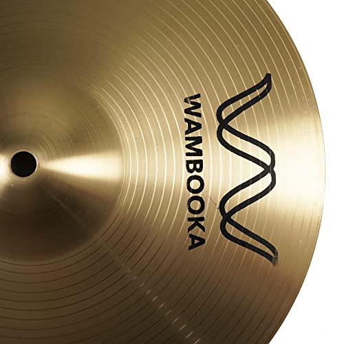 Wambooka Cymbals S Flat Splash 12 Inch (30.5 cm) - Traditional Alloy Finish - For students - Image 5