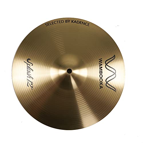 Wambooka Cymbals S Flat Splash 12 Inch (30.5 cm) - Traditional Alloy Finish - For students - Image 1