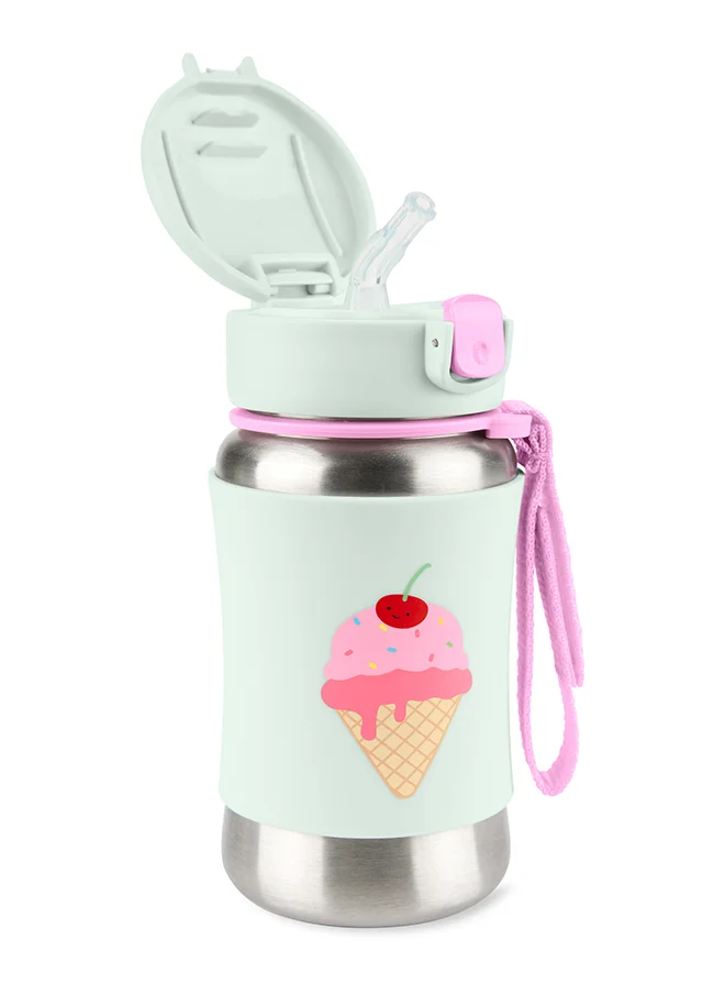 سكيب هوب Spark Style SS Straw Bottle - Ice Cream