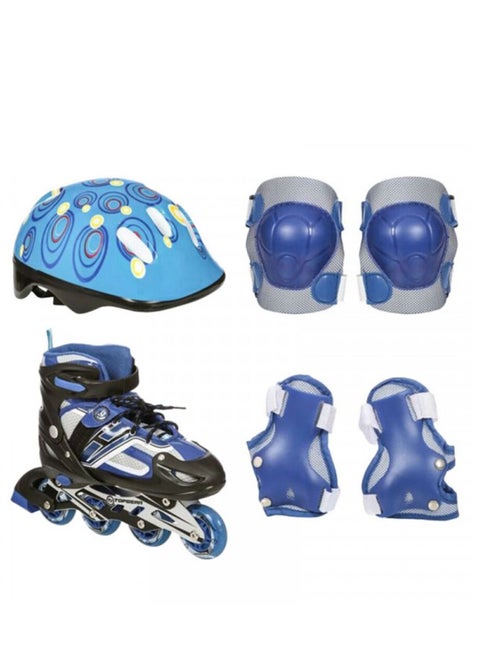 Roller Skate Shoes Set 30-33 Blue