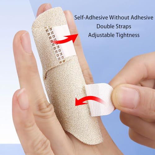 Obtheleg Finger Splint, Thumb Splint for Broken/Straightening/Arthritis, Adjustable Mallet Splint and Hand Brace, Breathable Finger Support Suitable for Each Finger - 1pc (S) - Image 5