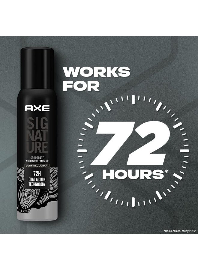 أكس مزيل عرق الجسم للرجال من أكس سيجنتشر كوربوريت بدون غاز - 154 مل - Image 5