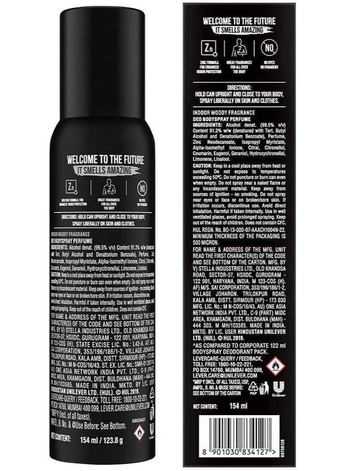 أكس مزيل عرق الجسم للرجال من أكس سيجنتشر كوربوريت بدون غاز - 154 مل - Image 2