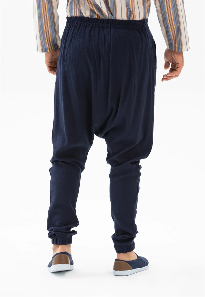 اليش شيل بيزي Free Sile Cloth Shalwar Navy Blue Lcvt