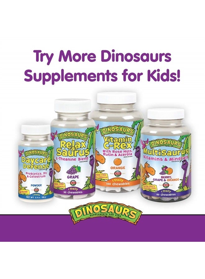 Kal Focus-Saurus Grape, 30 Count