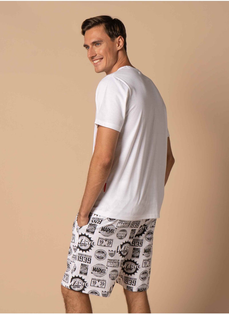 UrbanHaul - Marvel Comics Mens Shorts set - Image 1