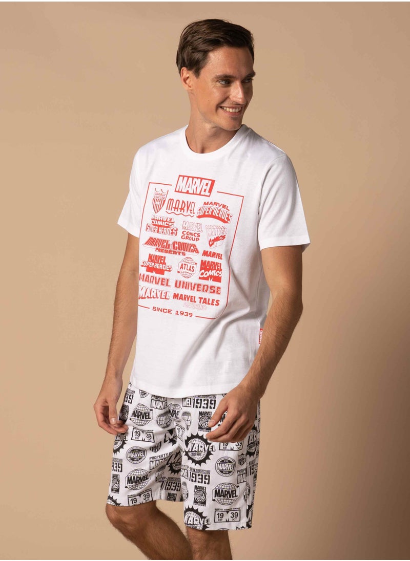 UrbanHaul - Marvel Comics Mens Shorts set - Image 1