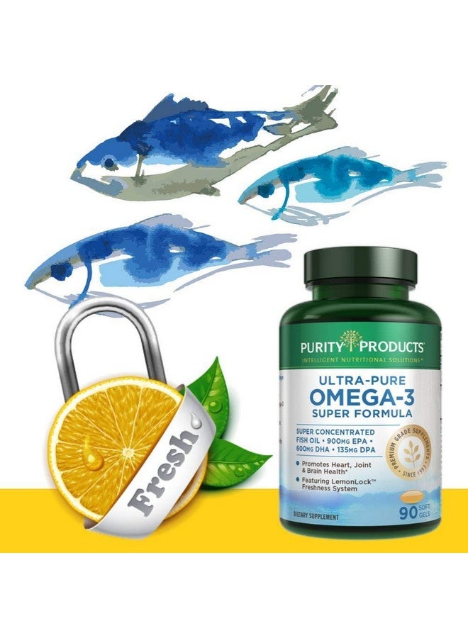 Purity Products Ultra Pure Omega 3 Super Formula 90 Softgels - Image 5