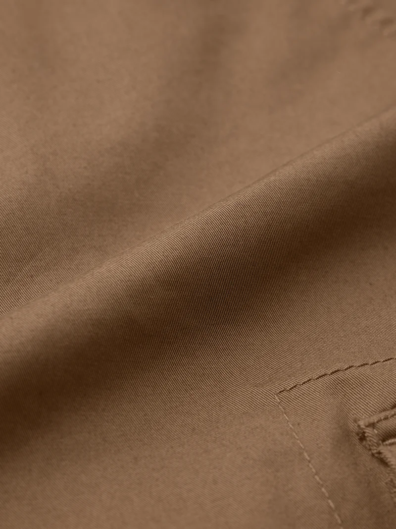 The Souled Store  Utility Line: Autumn Ember Men and Boys Zippered Waist Solid Cotton Twill Straight Fit Lightweight Stretchable Six Pocket Cargo Pants  | Best Price UAE