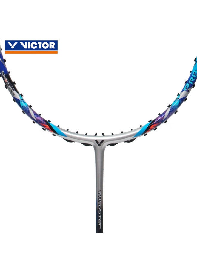 Victor Badminton Racket, Full Carbon Upgraded Version, Little Falcon Tk-hawk Pro/s/4u, Space Silver Unstrung Racket - Image 2