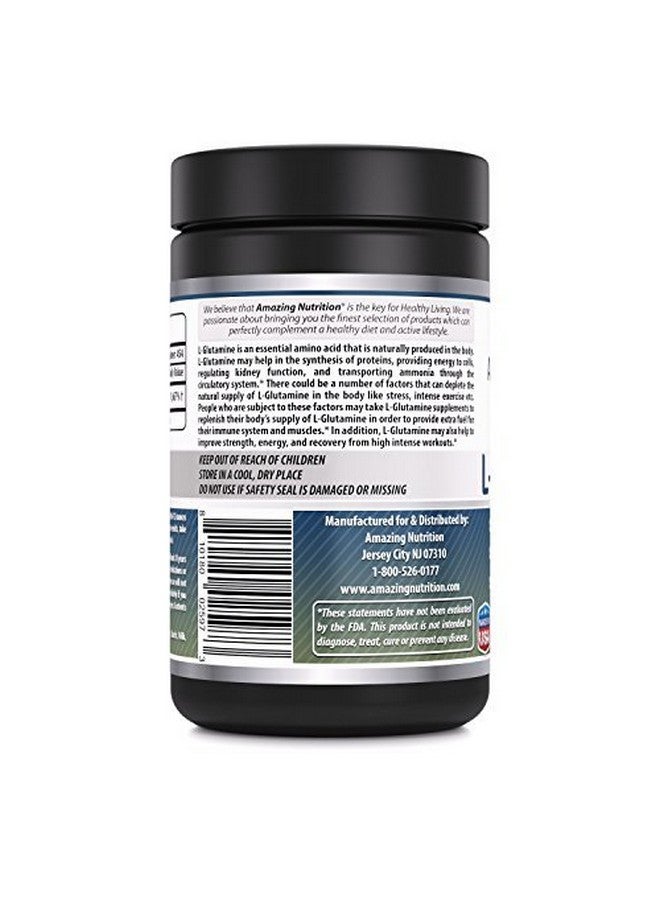 Amazing Nutrition Amazing Formulas L-Glutamine Powder | Amino Acid Supplement | Non-GMO | Gluten Free | Made in USA (Unflavored | 1 Lb) - Image 2