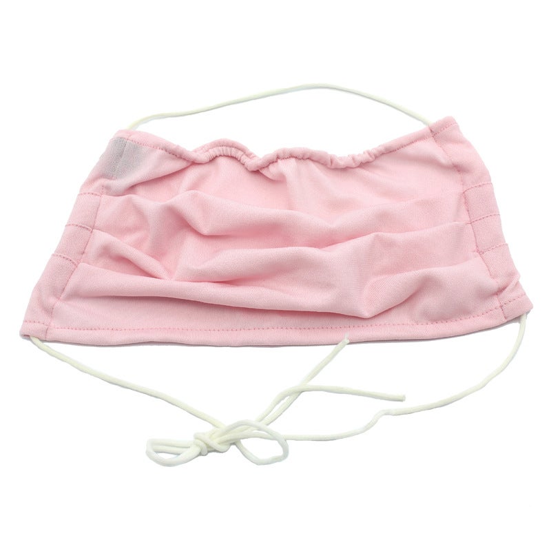 Hot Ear-hanging Sunscreen Mask New Dust-proof Haze-proof Lightweight Breathable Mask Face-covering Mask Spring and Summer Cross-border Pink Pink