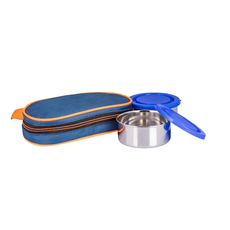 Prokart ProKart Premium Stainless Steel 2 Lunch Box Set with Thermal Bag - Lunch Box for Kids and Lunch Boxes for Office Men - Airtight & Insulated Food Tiffin  - Image 3