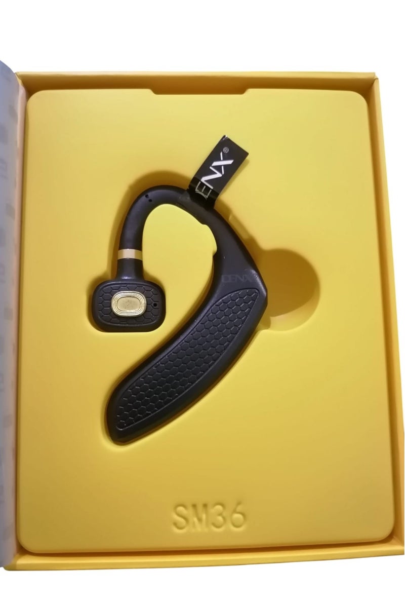 Denx Wireless Bluetooth Headset Compatible With IPhone Samsung Huawei and all Devices that Use the Bluetooth System Black - Image 2