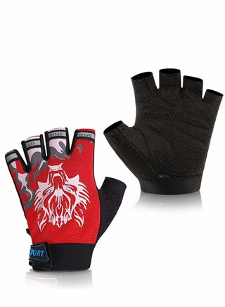 Kids Fingerless Cycling Gloves Children Half Finger Sport Breathable Nonslip Shock Absorbing Child Riding Bike for Girl Boy Fishing Roller Skating Hunting Climbing - pzsku/Z1C1AFABCD09B47403B10Z/45/_/1718866119/1a5a33f3-3b7d-4dc6-bbbc-f983cf69f2af