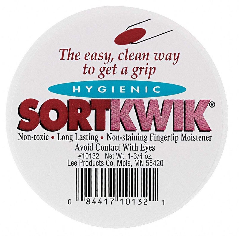LEE LEE : Sortkwik Fingertip Moistener, 1-3/4 oz., 2 per Pack -:- Sold as 2 Packs of - 2 - / - Total of 4 Each 
