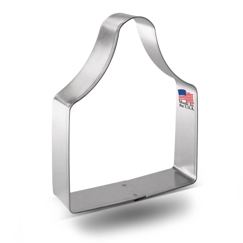 Bread Board Cookie Cutter 4 Inch Made in the USA Foose Cookie Cutters Tin Plated Steel Ear Tag Cookie Mold