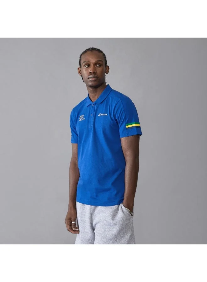 AS FW MENS STRIPE POLO