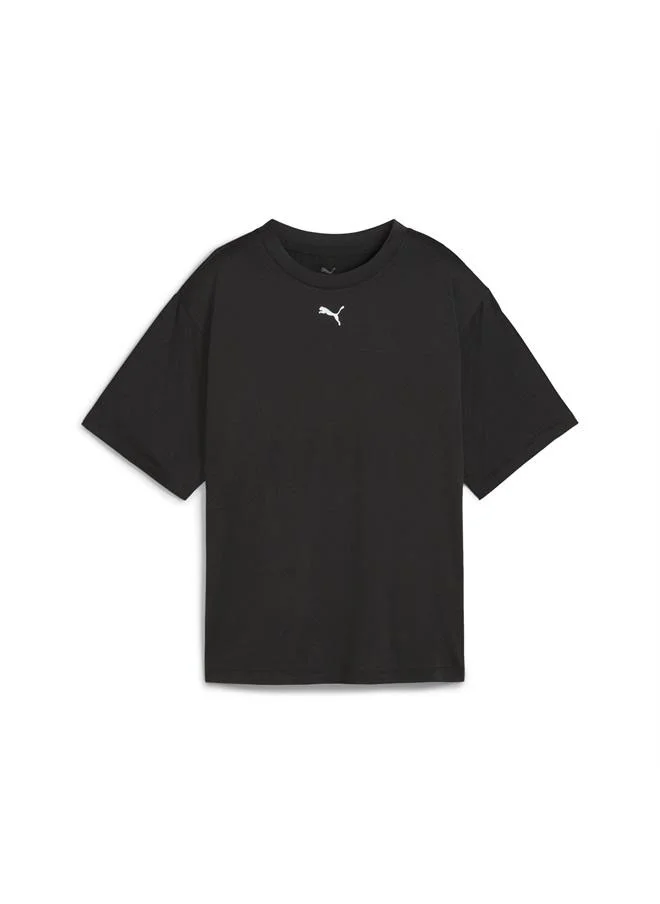 Puma PUMA Black Train All Day Essentials Relaxed Tee Women for Women | Best Price UAE