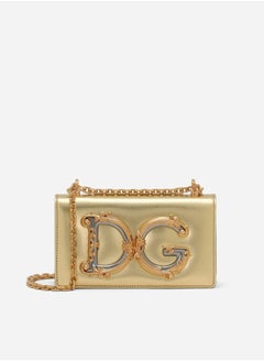 D&G DG GIRLS NAPPA LEATHER SHOULDER BAG  - Image 1