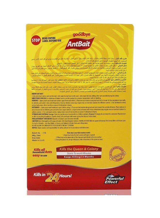 Goodbye Indoor Outdoor Ant Killer Bait 3x4 Sheets - Image 2