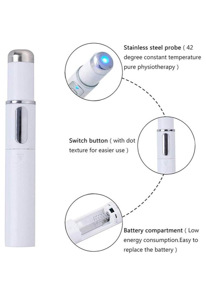 EVEREEN Spider Vein Eraser Pen Blue Light Therapy Machine for Mole Acne Scar Removal, Skin Tightening  - Image 4