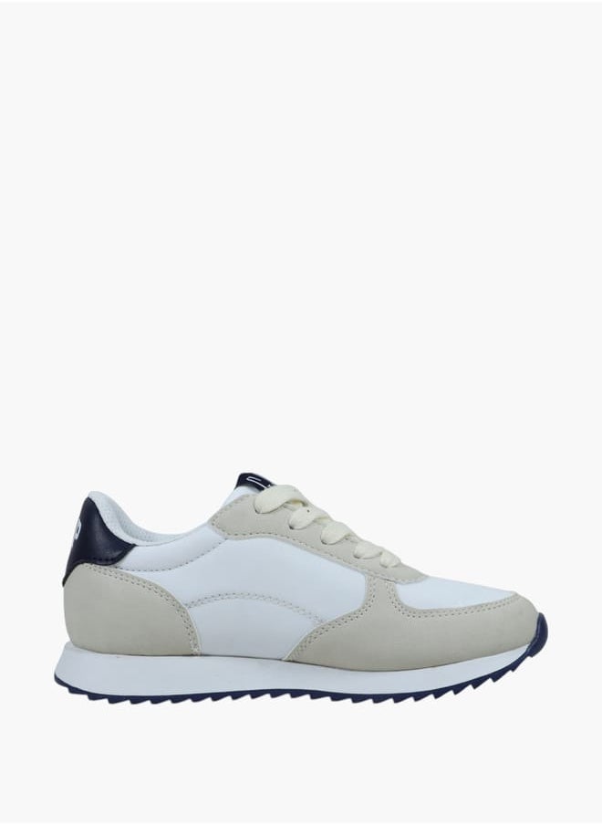 GAP Boys' Panelled Sneakers with Lace-Up Closure  - Image 2