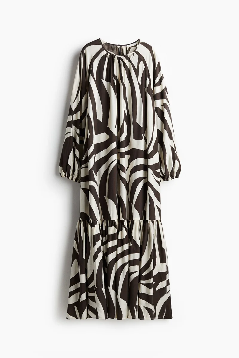 H&M Voluminous maxi dress