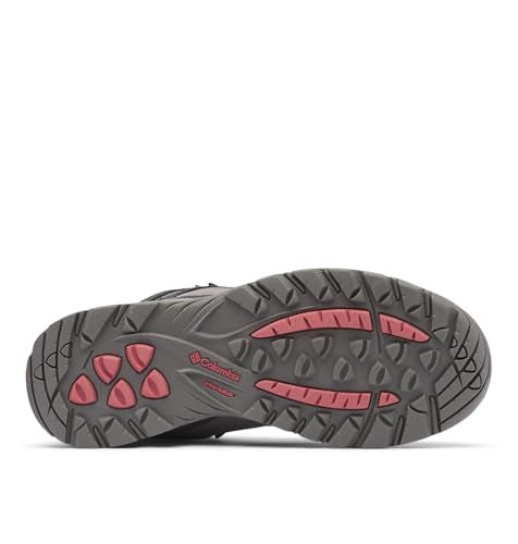 Columbia Womens Newton Ridge Plus Waterproof Amped, Stratus/Canyon Rose, 8 - Image 5