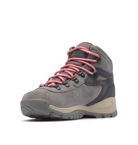Columbia Womens Newton Ridge Plus Waterproof Amped, Stratus/Canyon Rose, 8 - Image 2