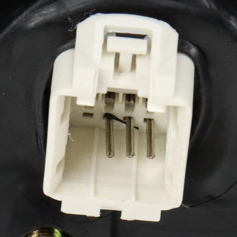 TRQ Driver Side Power Mirror Smooth Black Paint to Match Compatible with 1996-2000 Honda Civic Coupe HO1320102 - Image 5