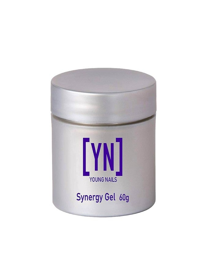 Young Nails Synergy Gel System, Building Gel - Hard Builder Gel, Superior Adhesion & Strength, Structured Nail Gel Builder - Build Gel, Clear, 60g - Image 1