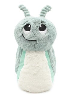 Les Deglingos Speedou the Snail Plush Toy - Soft Mint Green Cuddle Buddy with Hidden Baby Snail, Eco-Friendly Plush Safe from Birth  - Image 3