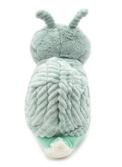 Les Deglingos Speedou the Snail Plush Toy - Soft Mint Green Cuddle Buddy with Hidden Baby Snail, Eco-Friendly Plush Safe from Birth  - Image 5