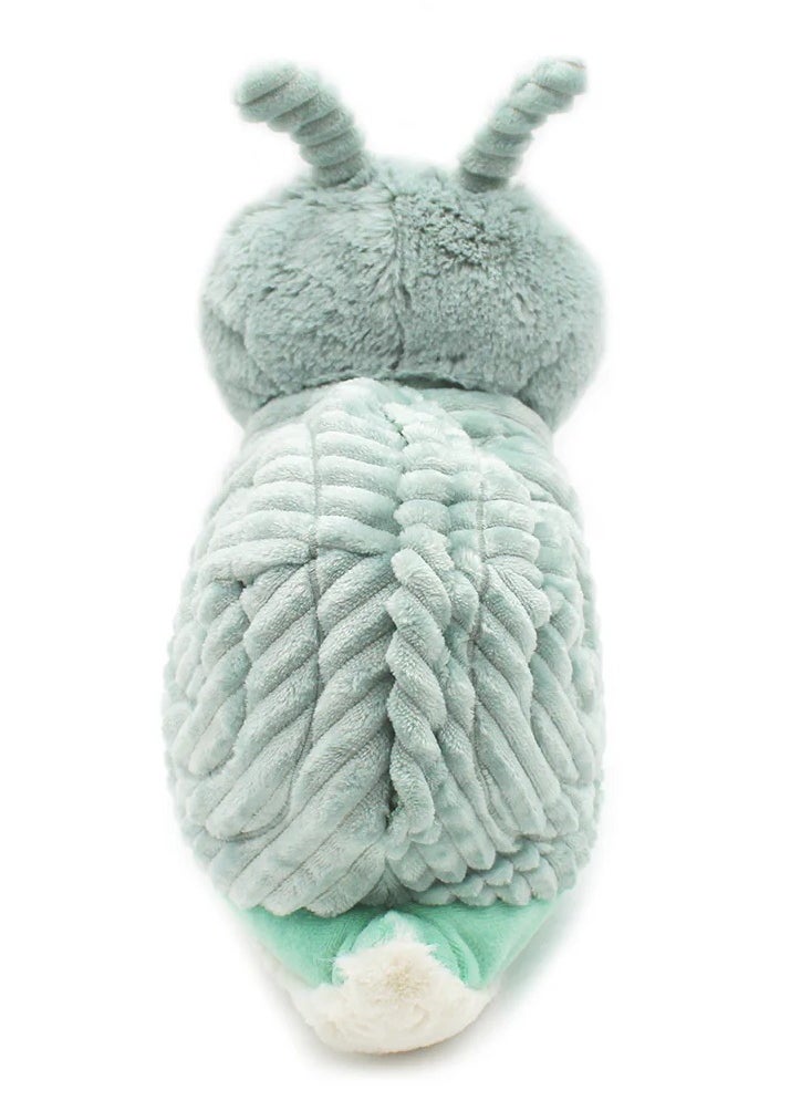 Les Deglingos - Speedou the Snail Plush Toy - Soft Mint Green Cuddle Buddy with Hidden Baby Snail, Eco-Friendly Plush Safe from Birth - Image 1