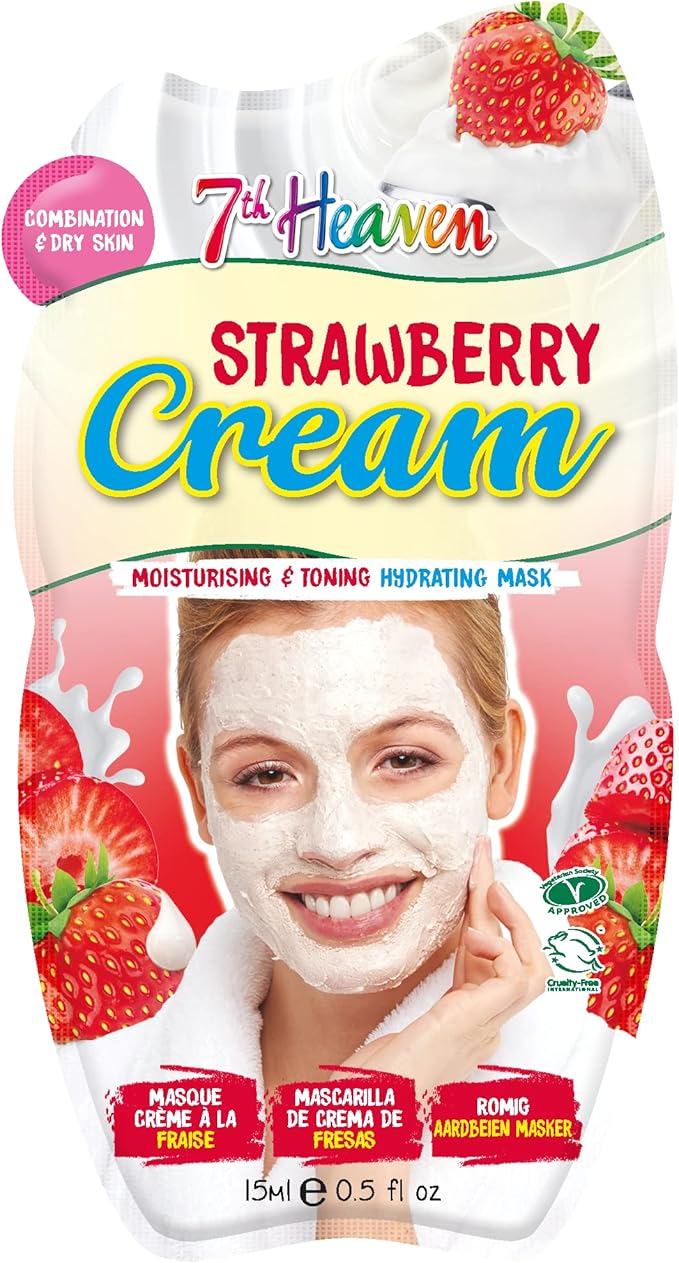 7th Heaven Strawberry Souffle Face Masque 15ml - Image 1