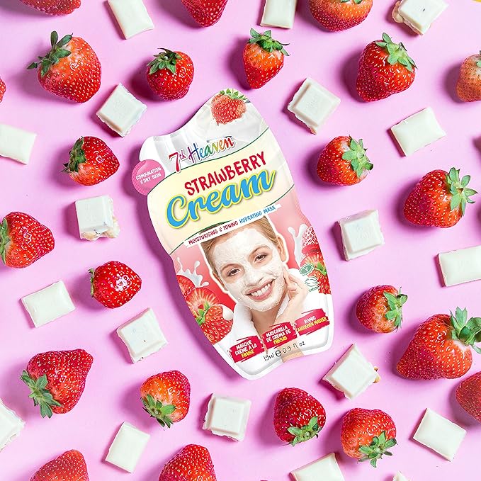 7th Heaven Strawberry Souffle Face Masque 15ml - Image 4