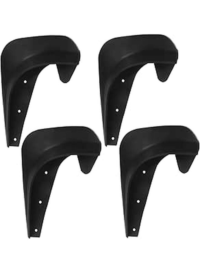 4 Pcs Plastic Car Mud Flaps Splash Guards For SUVs Trucks Fit Exterior Protection Against Mud Stones Debris - Image 1