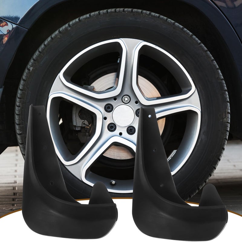 4 Pcs Plastic Car Mud Flaps Splash Guards For SUVs Trucks Fit Exterior Protection Against Mud Stones Debris - Image 5