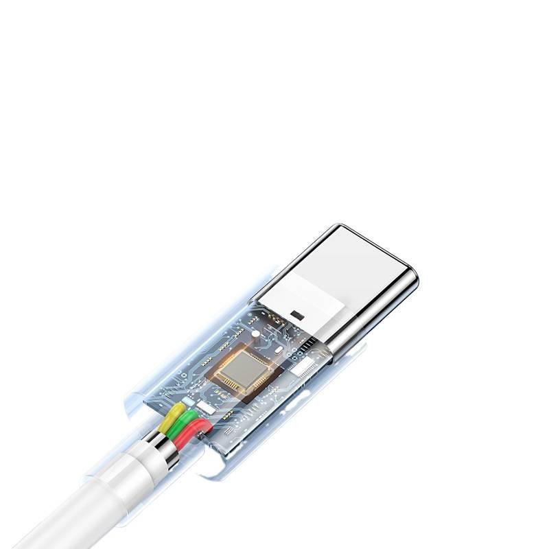 كابل USB-C USB-C إلى USB-C وبطول 2 m وبموصل USB-C لـ شحن الهاتف والتابلت ونقل البيانات واستخدام المحولات والإعداد المكتبي والحمل أثناء السفر iPhone 15 USB C Cable - Image 3