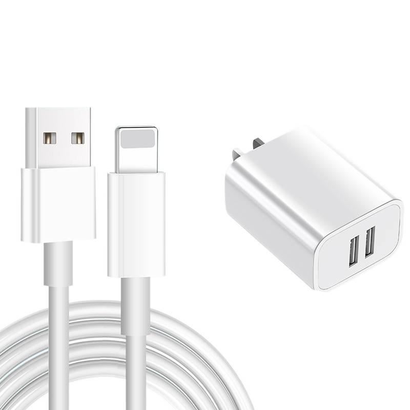 كابل USB-C USB-C إلى USB-C وبطول 2 m وبموصل USB-C لـ شحن الهاتف والتابلت ونقل البيانات واستخدام المحولات والإعداد المكتبي والحمل أثناء السفر iPhone 15 USB C Cable - Image 1