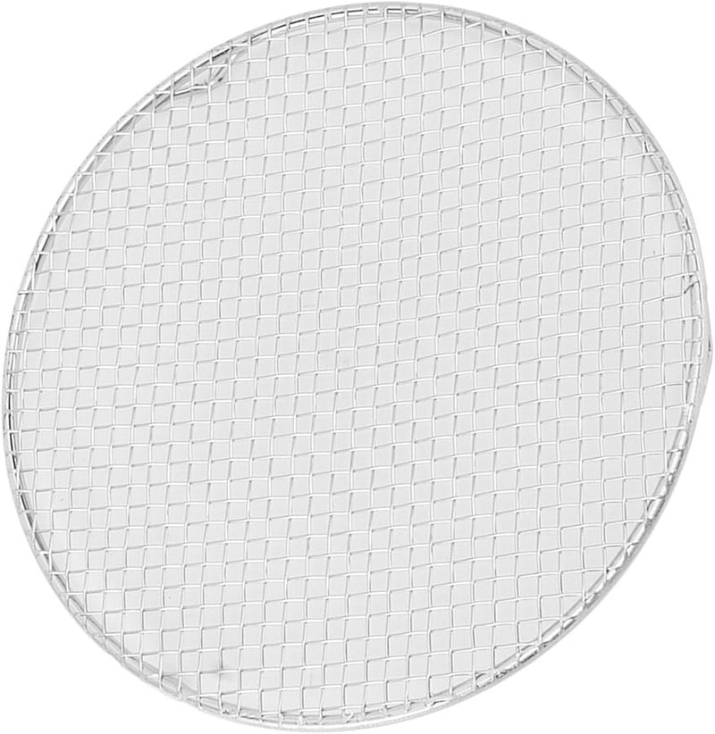 رف تبريد من الفولاذ المقاوم للصدأ ثقيل الاستدارة كبير دائري 18 سم آمن للفرن للخبز والشواء - Image 3