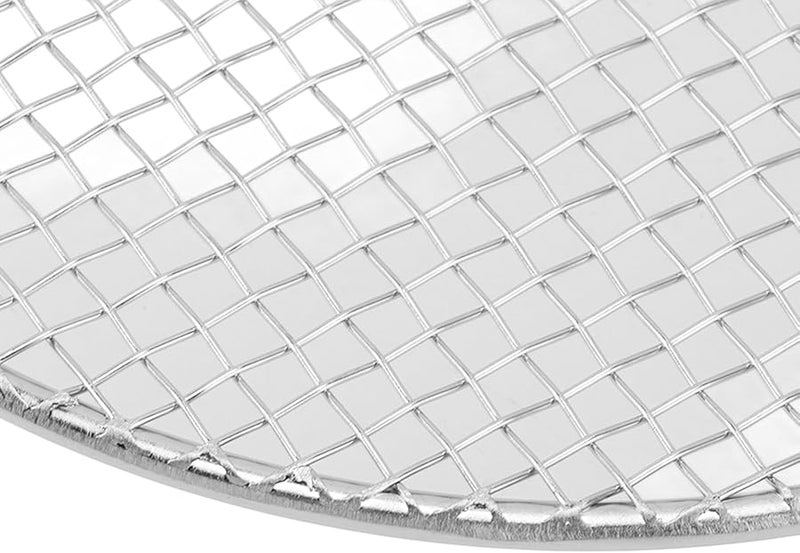 رف تبريد من الفولاذ المقاوم للصدأ ثقيل الاستدارة كبير دائري 18 سم آمن للفرن للخبز والشواء - Image 5