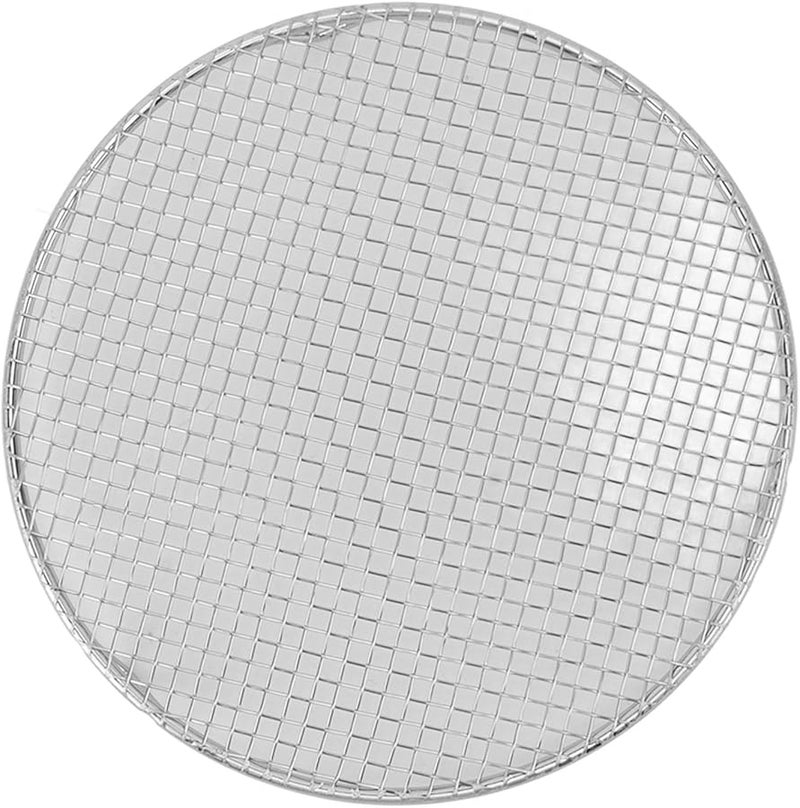 رف تبريد من الفولاذ المقاوم للصدأ ثقيل الاستدارة كبير دائري 18 سم آمن للفرن للخبز والشواء - Image 2