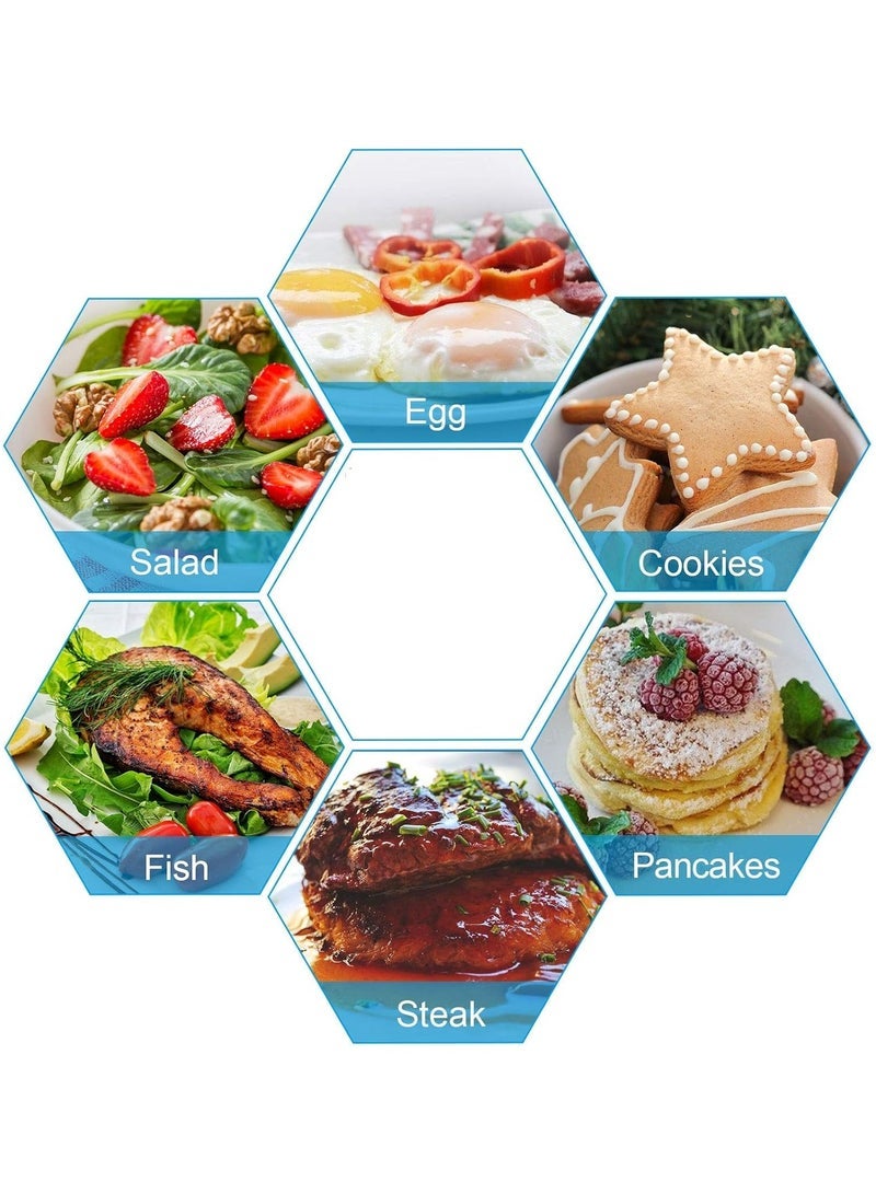 general 2-Piece Cooking Spoon Set for Nonstick Cookware Silicone 5-in-1 Spatula Cooking Utensils Tableware Cutter, Slicer, Strainer Basket, Ladle, and Spatula Kitchen Mixing Spoon Scraper - Image 5