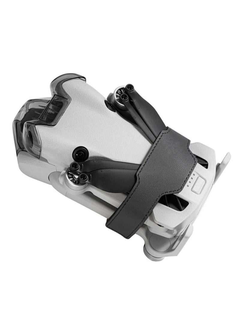 1pcs Propeller Holder For DJI Mini 4 Pro Propeller Stabilizer Fixed Paddle Blades Protective Fix PU Leather Bracket Drone Accessories - Image 2