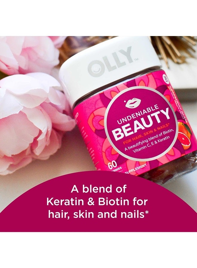 OLLY Undeniable Beauty Grapefruit Glam, 60 Gummies - Image 3