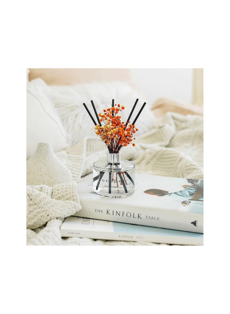 COCODOR Signature Reed Diffuser/Dark Vanilla&Sandalwood/6.7oz/1Pack / Home Fragrance Scent Essential Oil Stick Diffuser for Bedroom Bathroom Home Décor - Image 3