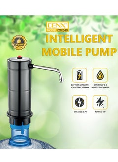 Denx Water Pump Smart Compact and Portable Water Pump with Shell and Stainless Steel Outlet Pipe for Drinking Water Transfer Home Use Travel and Trips and Outside Activities  - Image 3