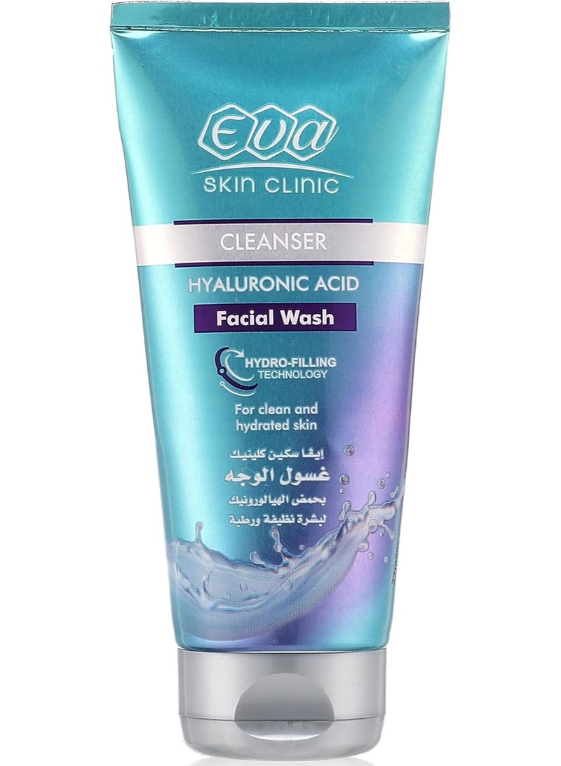 إيفا غسول الوجه المنظف بحمض الهيالورونيك 160 مل